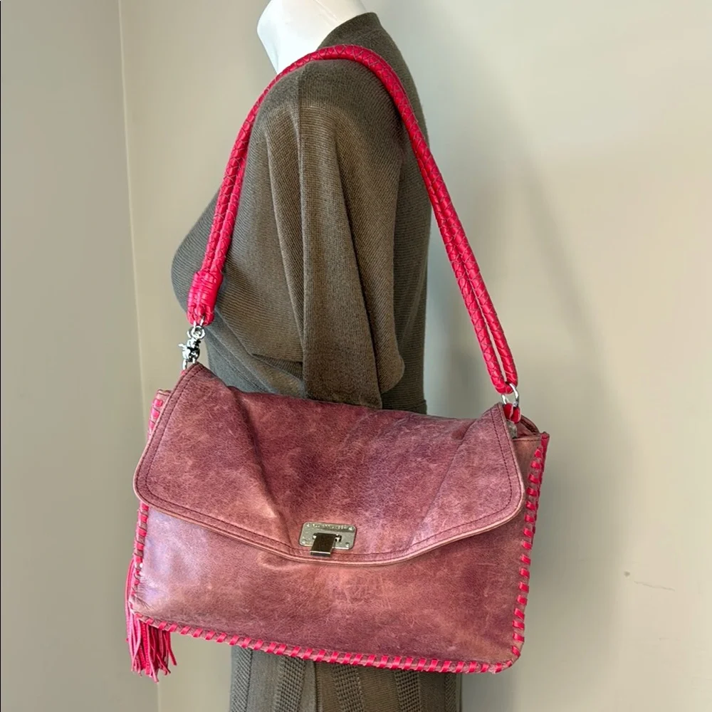 Like New Elliott Lucca Leather Bag Purse - Picture 1 of 11